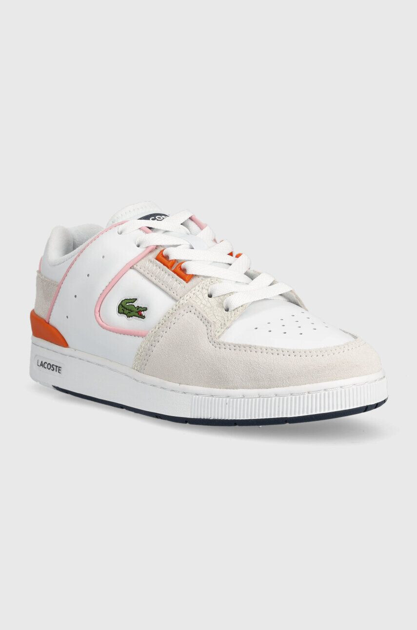 Lacoste sneakers Court Cage culoarea alb 43SFA0048 - Pled.ro