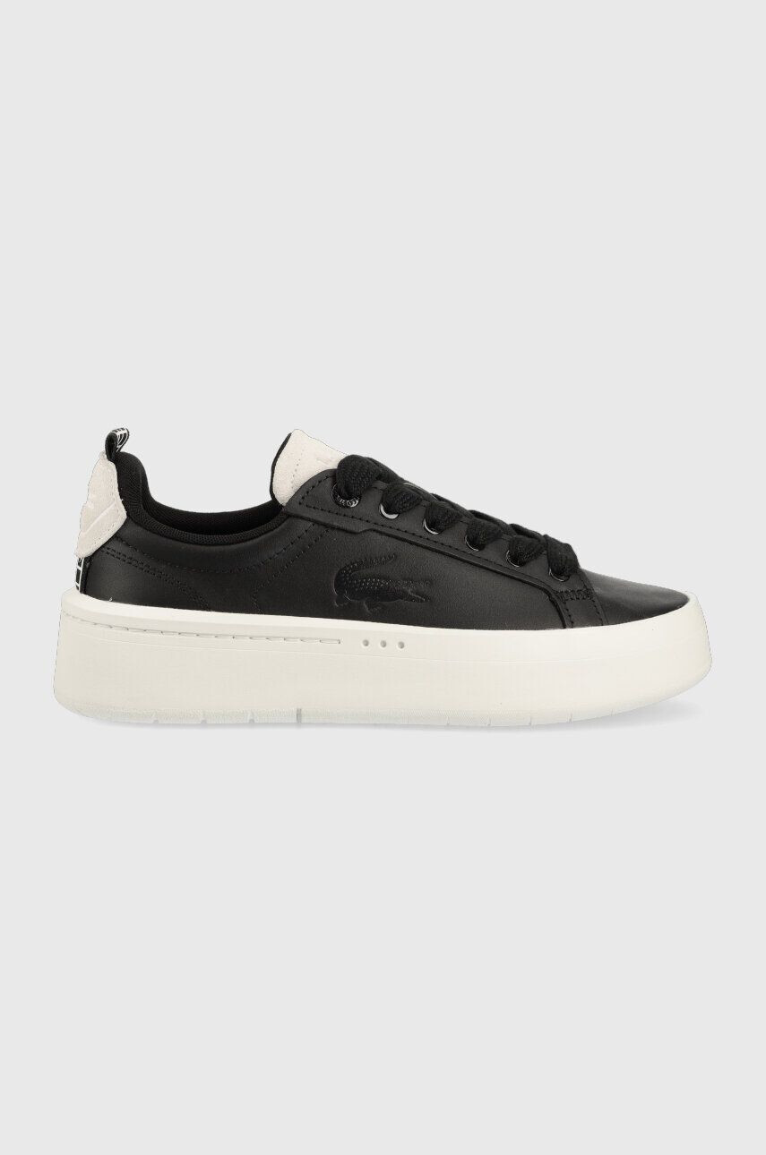 Lacoste sneakers din piele Carnaby culoarea negru 45SFA0040 - Pled.ro