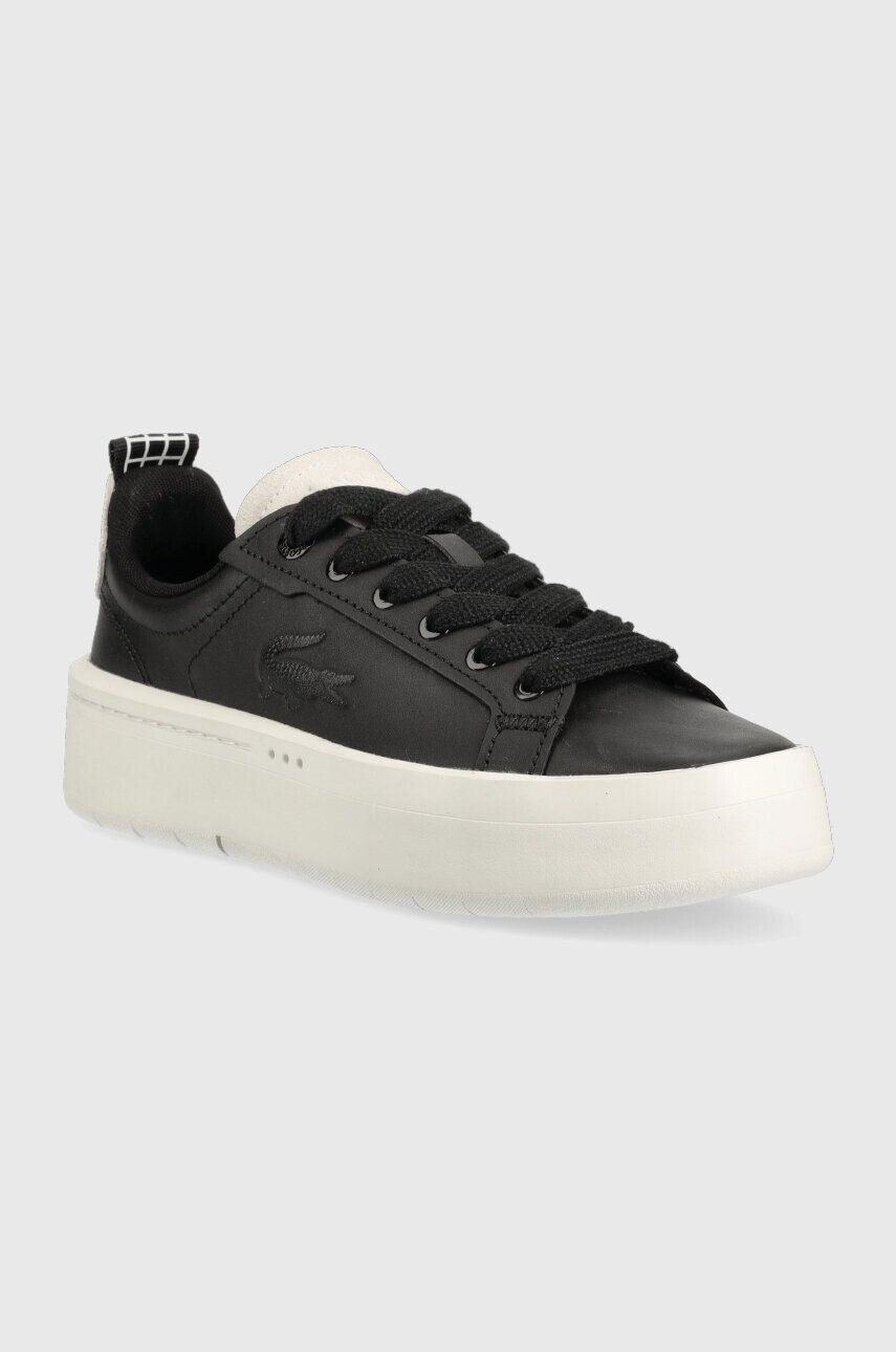 Lacoste sneakers din piele Carnaby culoarea negru 45SFA0040 - Pled.ro