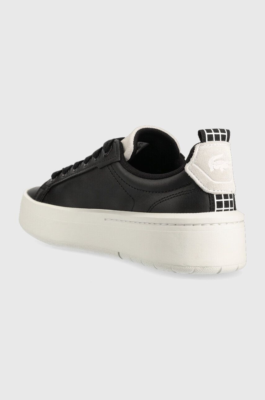 Lacoste sneakers din piele Carnaby culoarea negru 45SFA0040 - Pled.ro