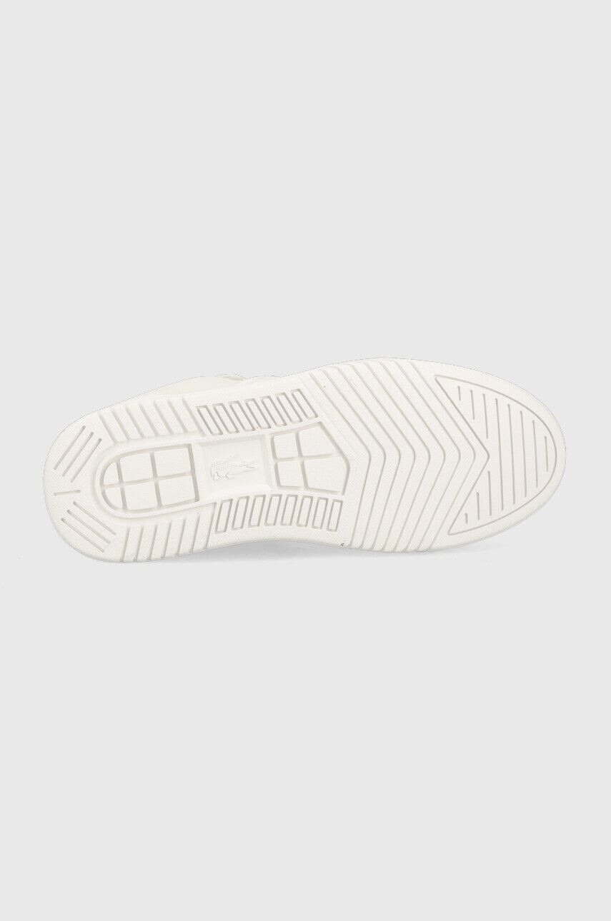 Lacoste sneakers din piele L001 culoarea alb - Pled.ro