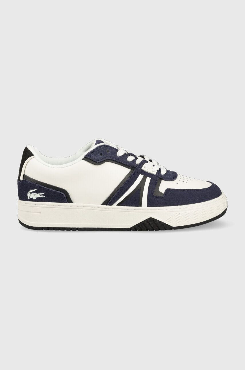 Lacoste sneakers din piele L001 Leather Trainers culoarea albastru marin 45SMA0036 - Pled.ro