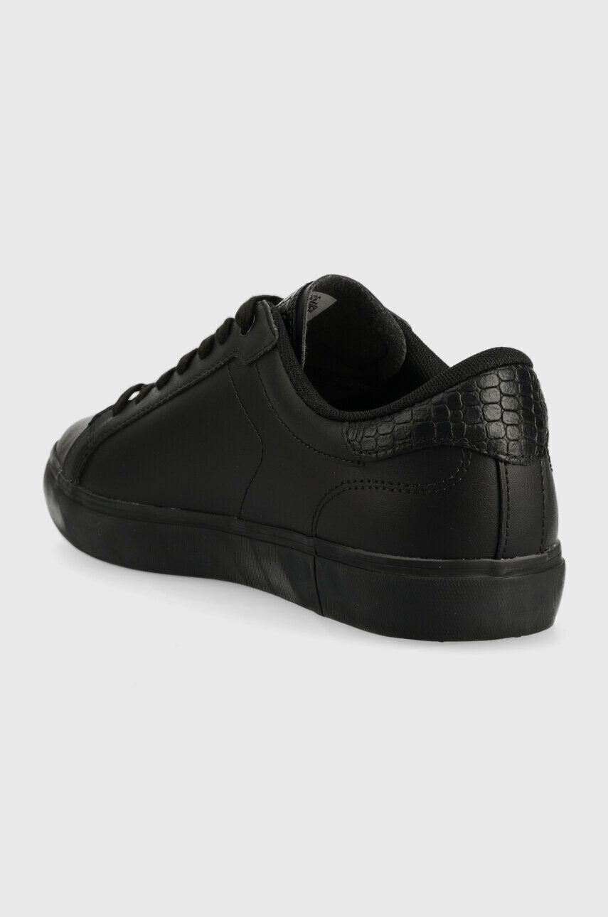 Lacoste sneakers din piele POWERCOURT culoarea negru 41SMA0030 - Pled.ro