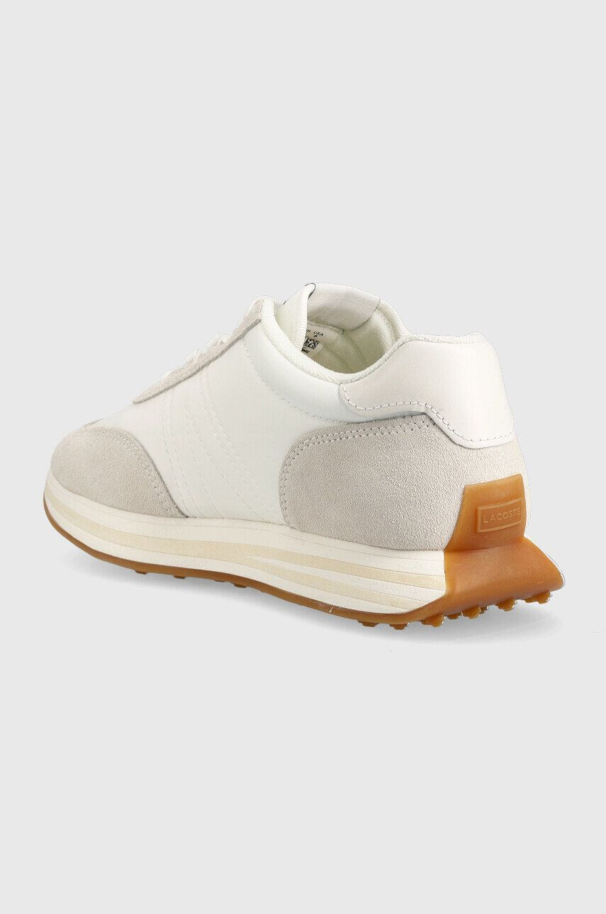 Lacoste sneakers L-spin culoarea alb - Pled.ro