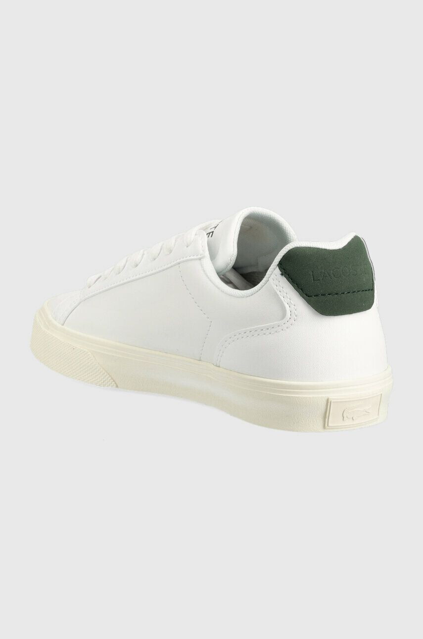 Lacoste sneakers LEROND PRO culoarea alb 44CFA0014 - Pled.ro