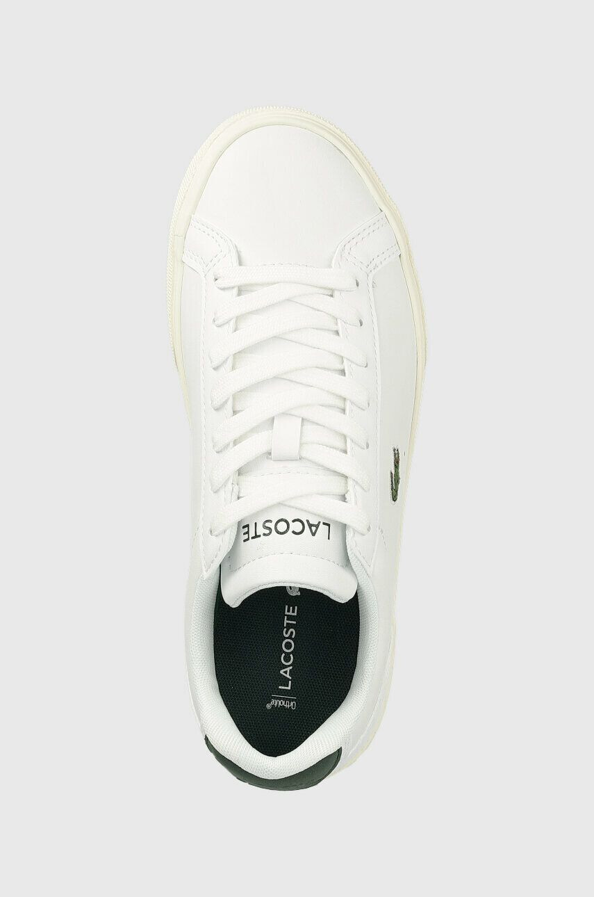 Lacoste sneakers LEROND PRO culoarea alb 44CFA0014 - Pled.ro