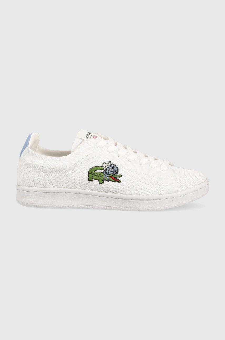 Lacoste sneakers x Bridgerton Carnaby Piquee culoarea alb 45SFA0095 - Pled.ro