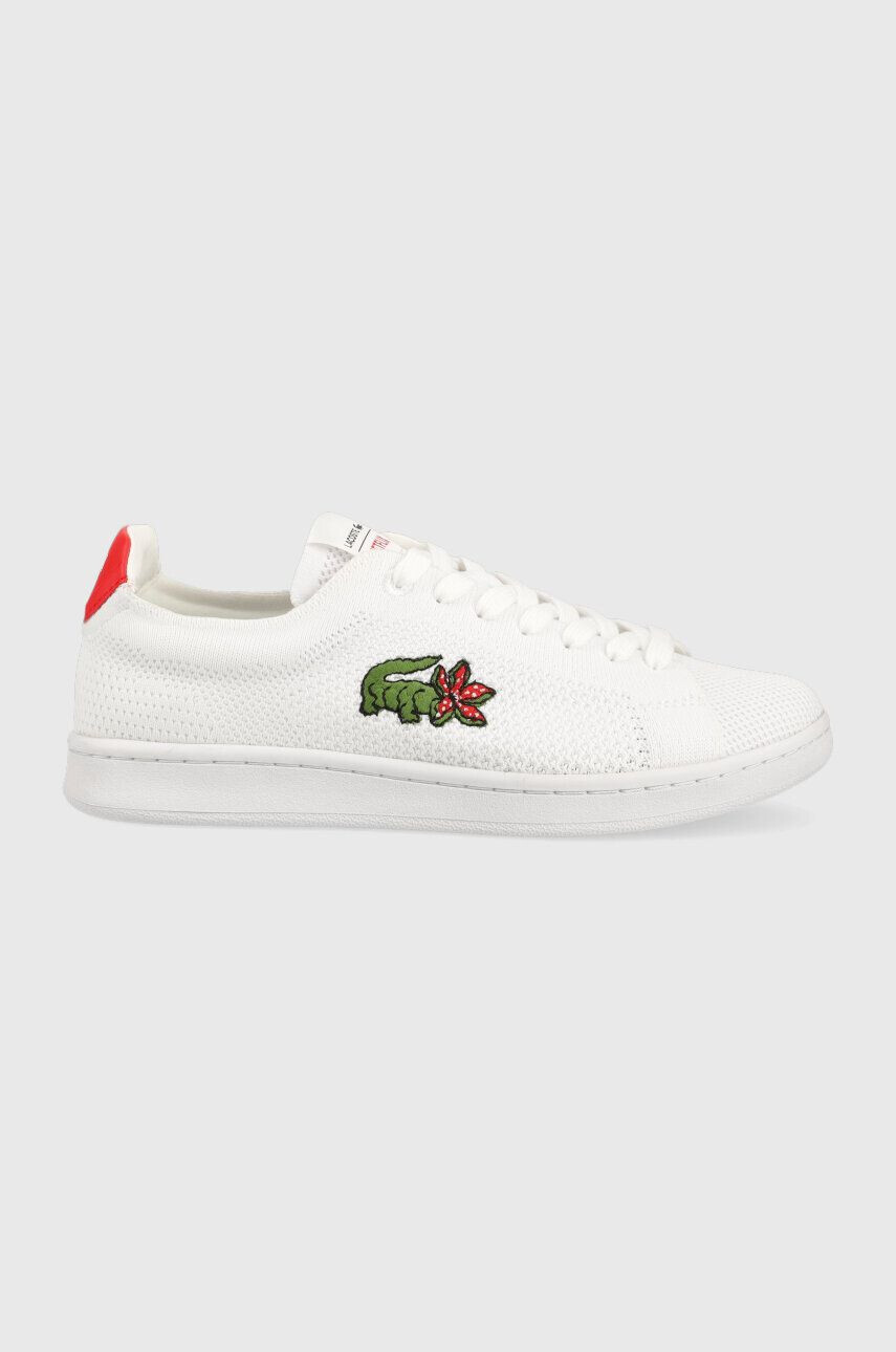 Lacoste sneakers x Stranger Things Carnaby Piquee culoarea alb 45SFA0098 - Pled.ro