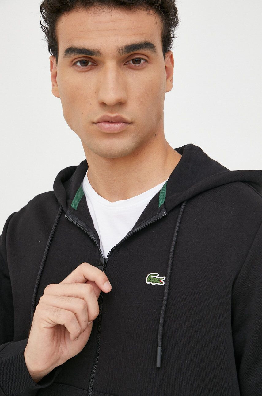 Lacoste trening barbati culoarea negru - Pled.ro