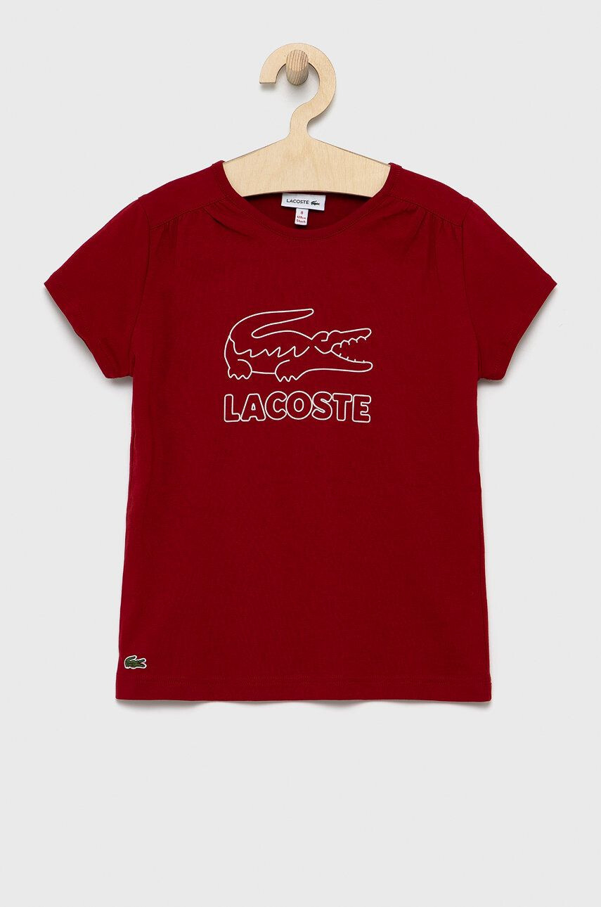 Lacoste Tricou de bumbac pentru copii - Pled.ro