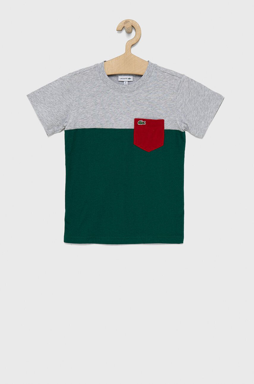 Lacoste Tricou de bumbac pentru copii - Pled.ro