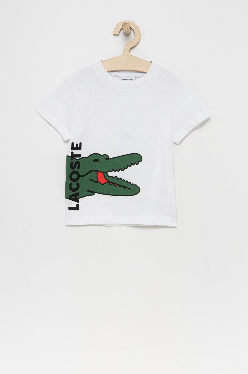 Lacoste Tricou de bumbac pentru copii - Pled.ro