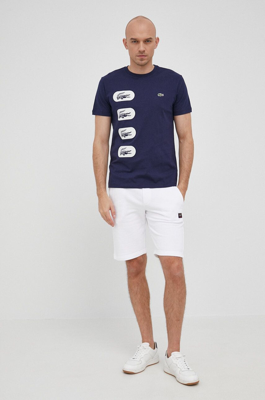 Lacoste tricou din bumbac - Pled.ro