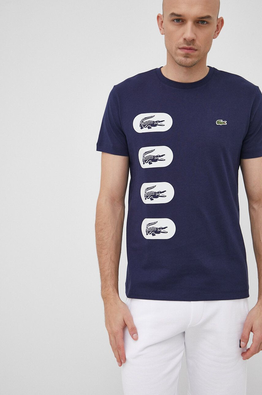 Lacoste tricou din bumbac - Pled.ro