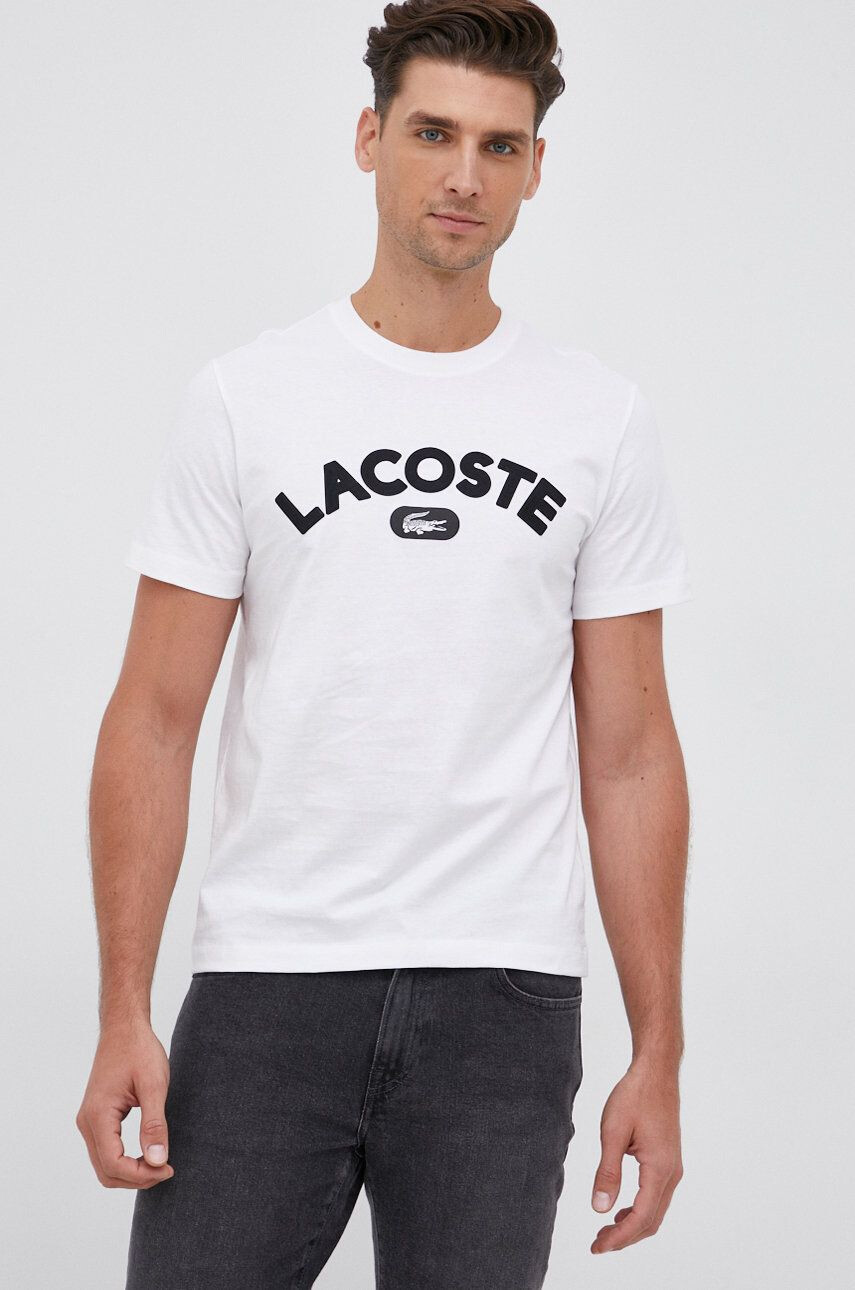 Lacoste Tricou din bumbac - Pled.ro