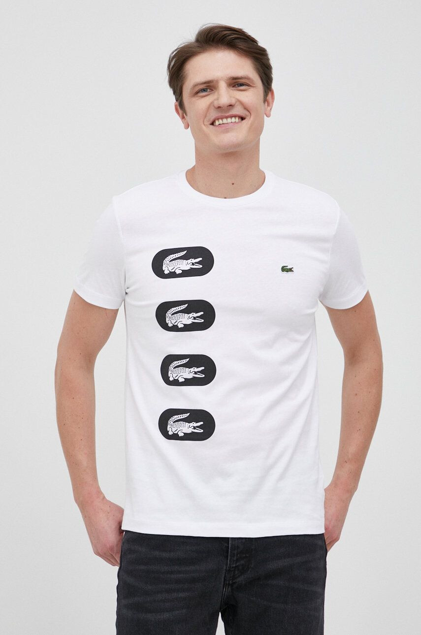 Lacoste tricou din bumbac - Pled.ro