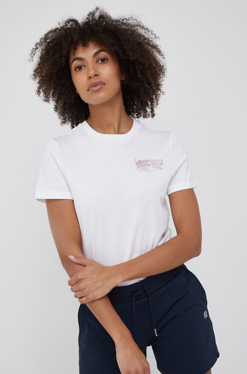 Lacoste tricou din bumbac - Pled.ro