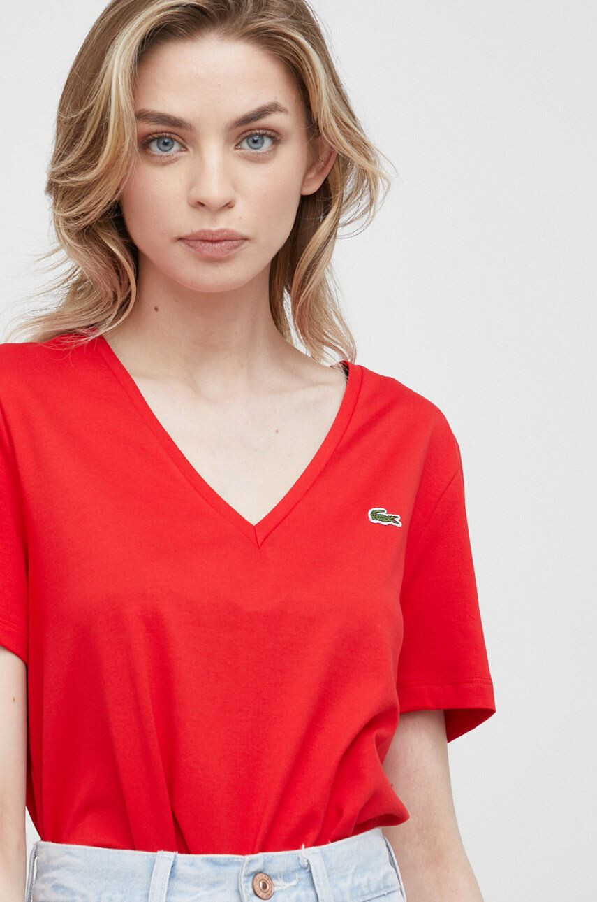 Lacoste tricou din bumbac - Pled.ro