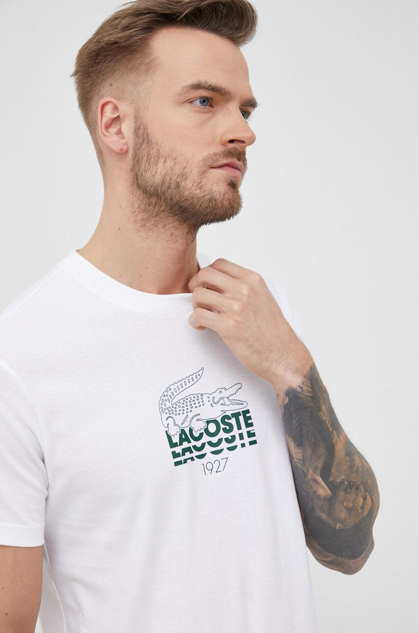 Lacoste tricou din bumbac - Pled.ro