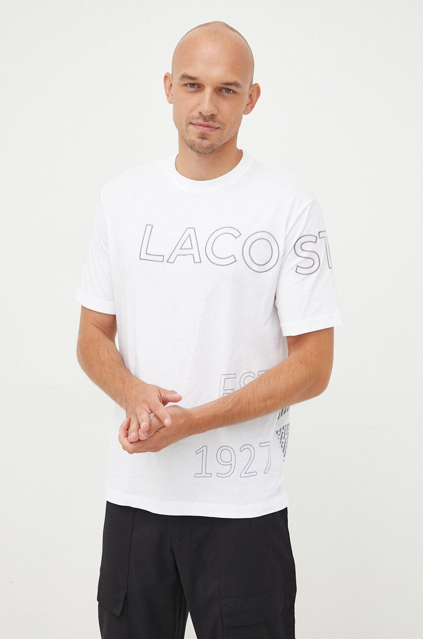 Lacoste tricou din bumbac - Pled.ro