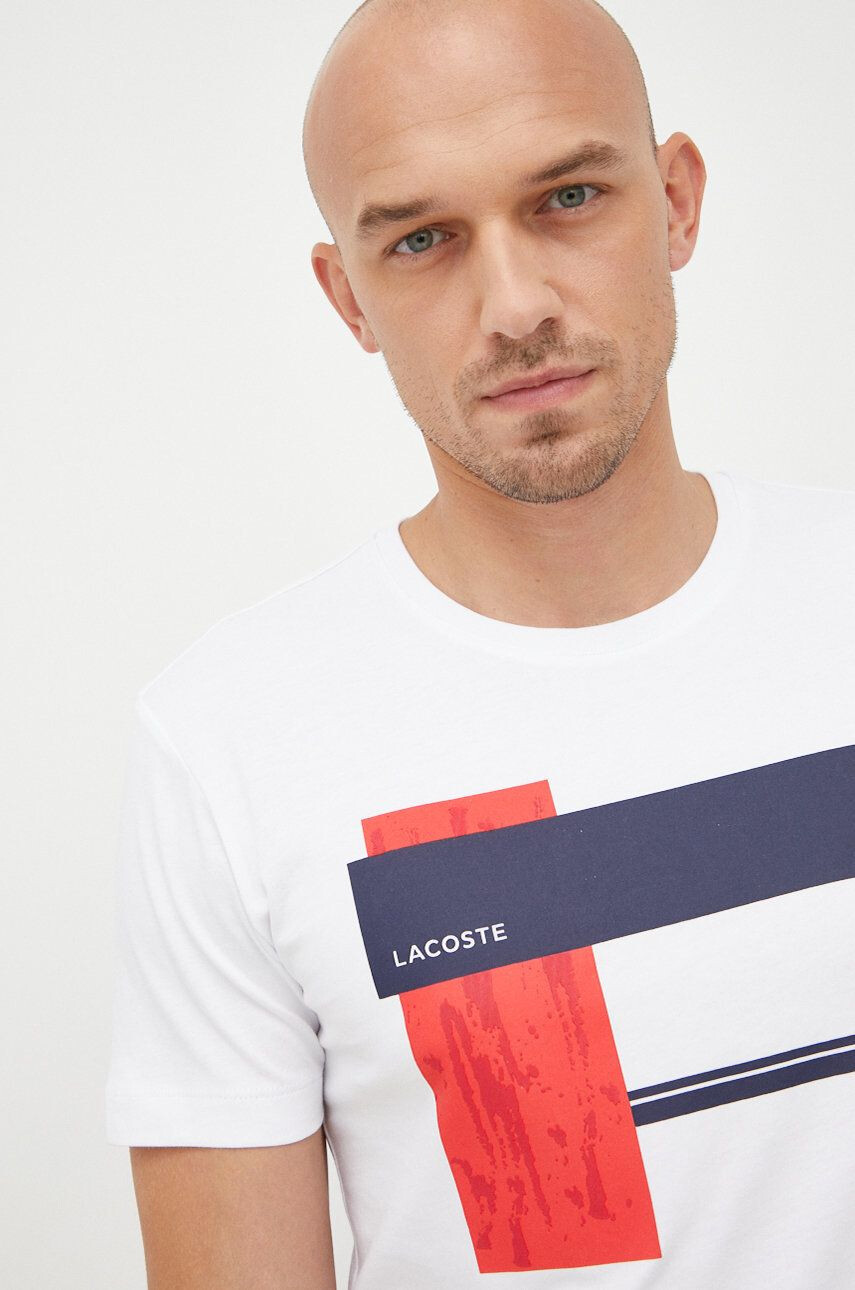 Lacoste tricou din bumbac - Pled.ro