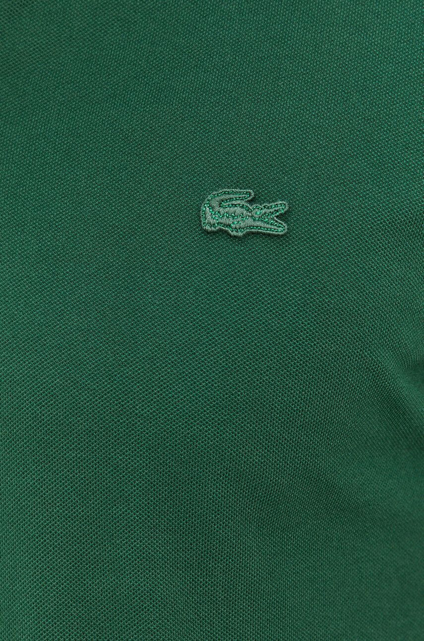 Lacoste tricou polo barbati culoarea negru neted - Pled.ro