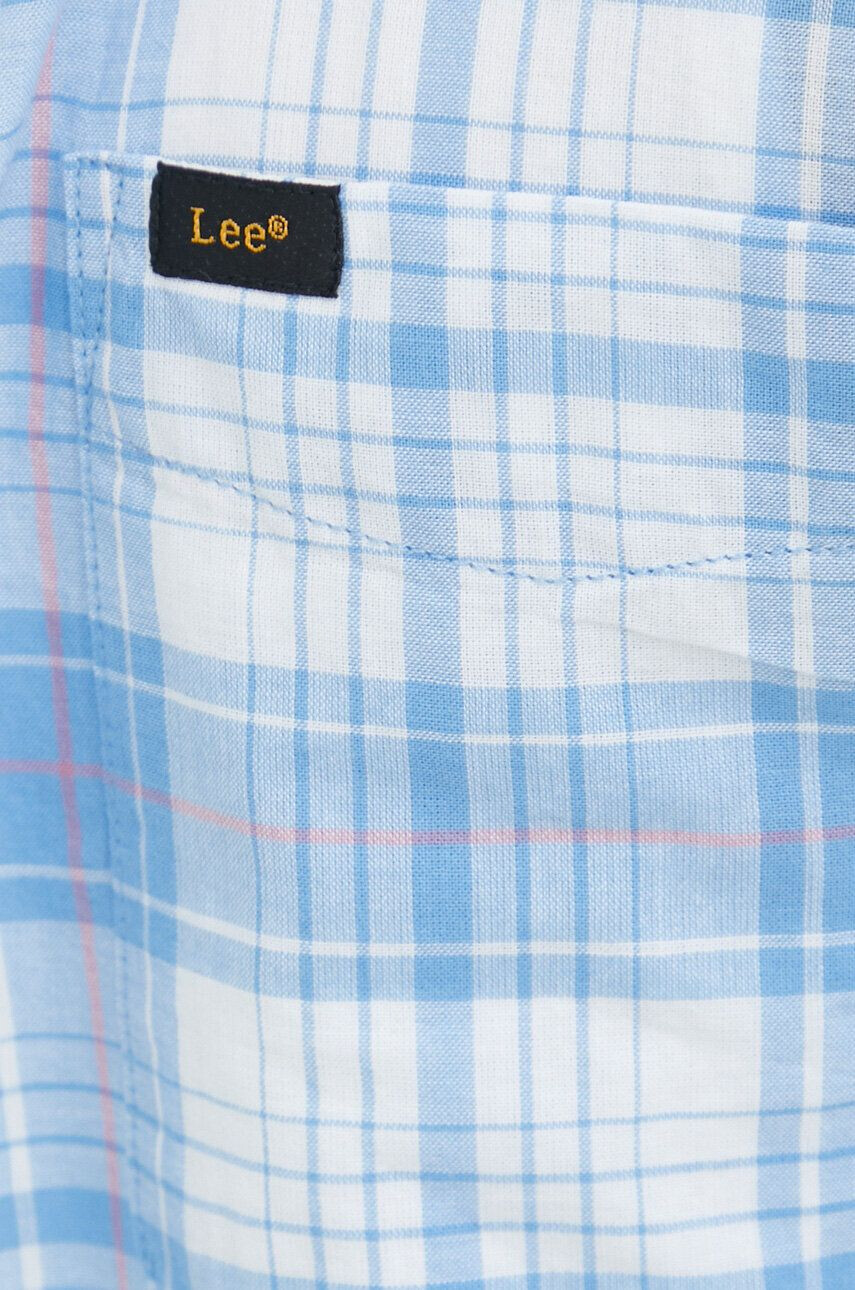 Lee camasa din bumbac barbati cu guler button-down regular - Pled.ro