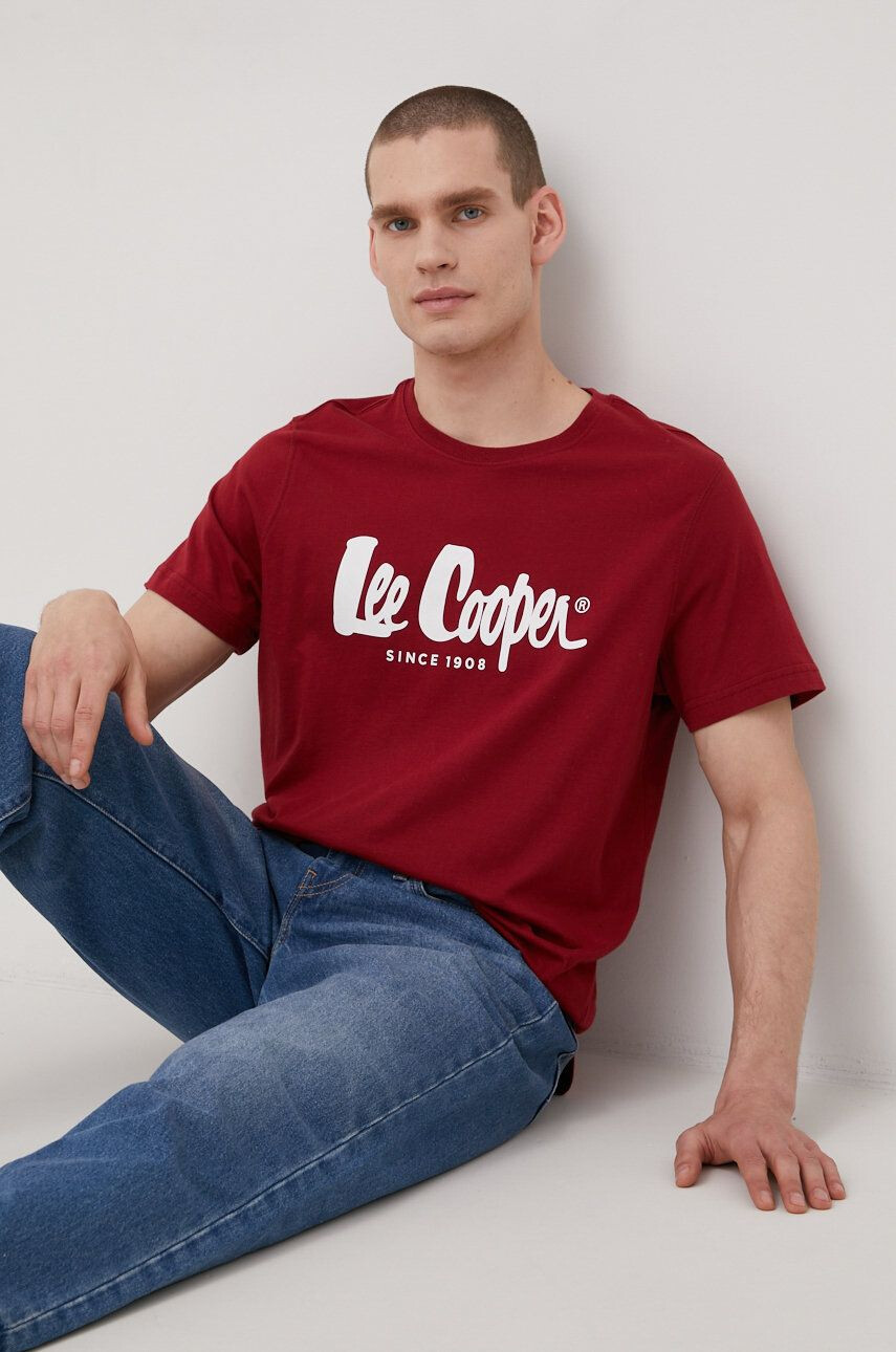 Lee Cooper tricou din bumbac - Pled.ro