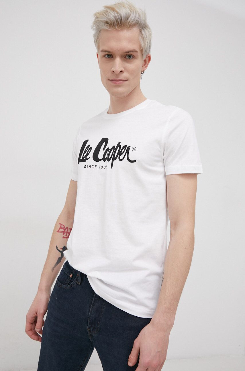 Lee Cooper tricou din bumbac - Pled.ro