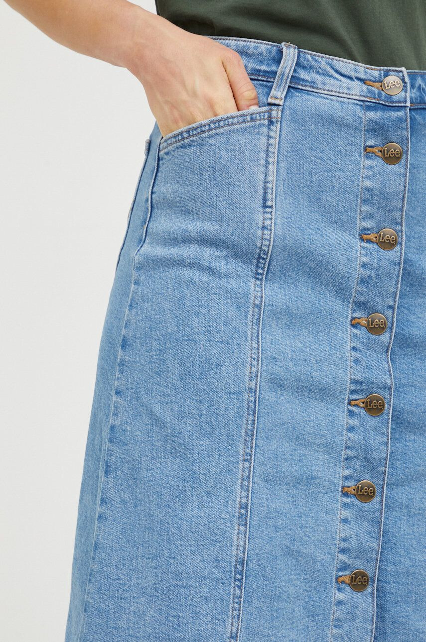 Lee fusta jeans - Pled.ro