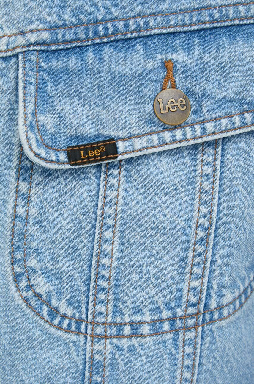 Lee geaca jeans barbati de tranzitie oversize - Pled.ro