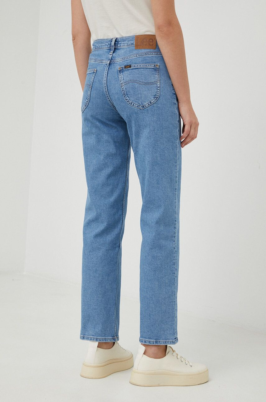 Lee jeansi Jane Partly Cloudy femei medium waist - Pled.ro