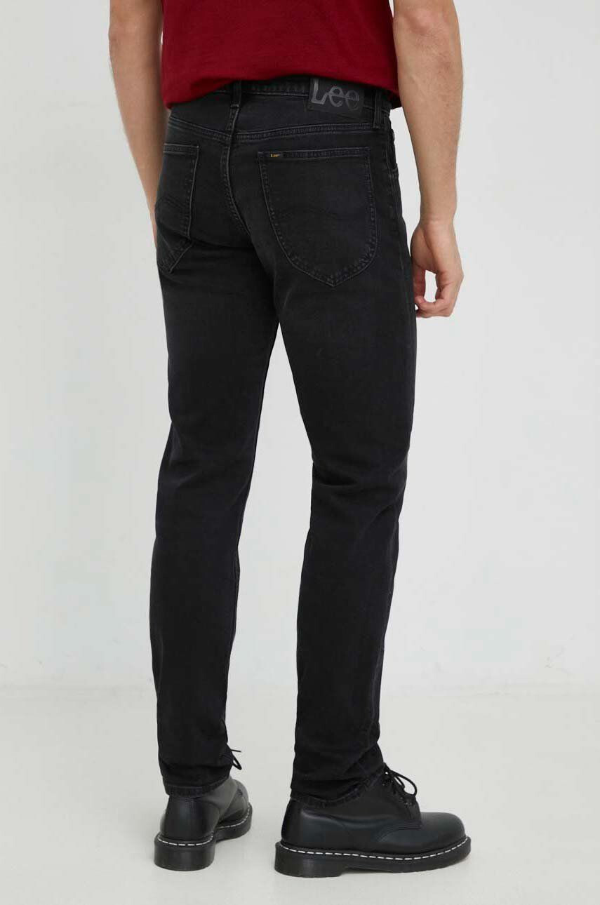 Lee jeansi Daren Zip Fly Pitch Black - Pled.ro