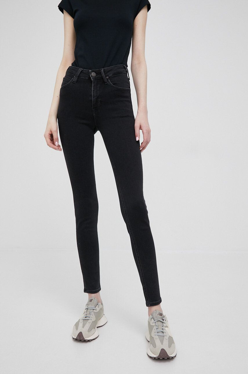 Lee jeansi Foreverfit Black Avery - Pled.ro