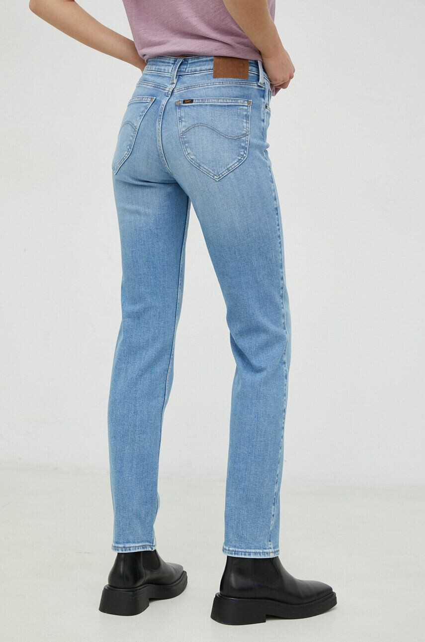 Lee jeansi Marion Straight femei medium waist - Pled.ro