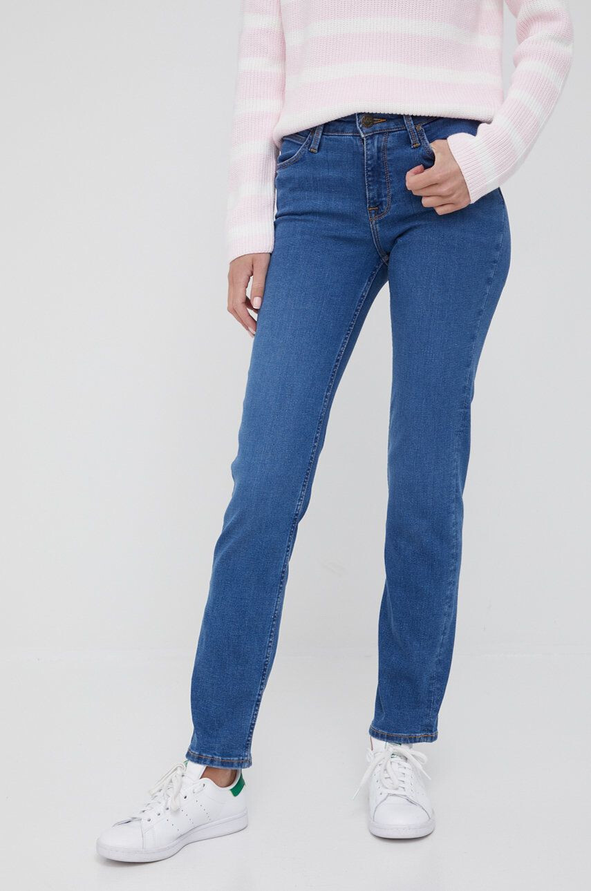 Lee jeansi Marion Straight Mid Ada femei medium waist - Pled.ro