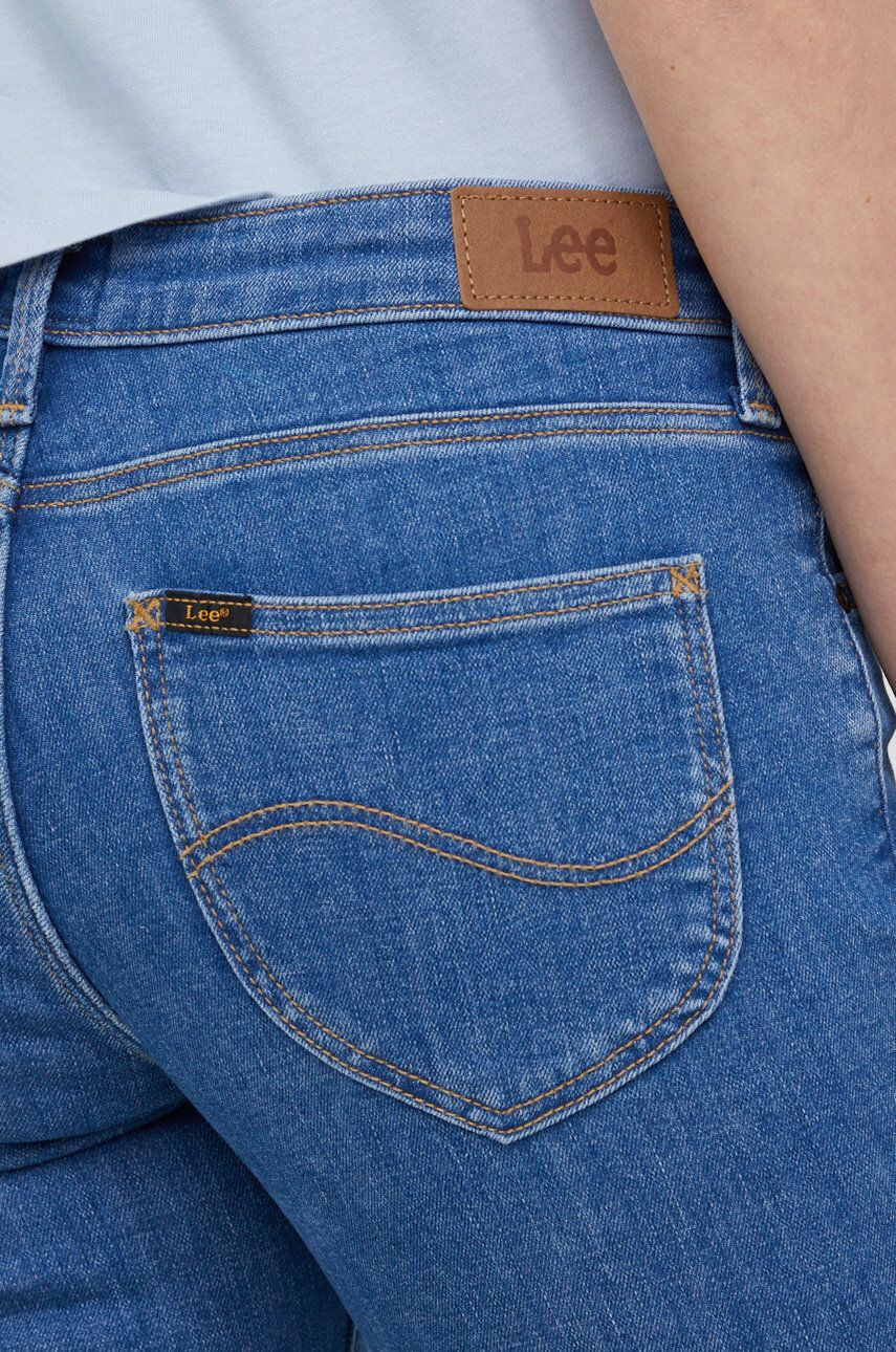 Lee jeansi Scarlett Mid Lexi femei medium waist - Pled.ro