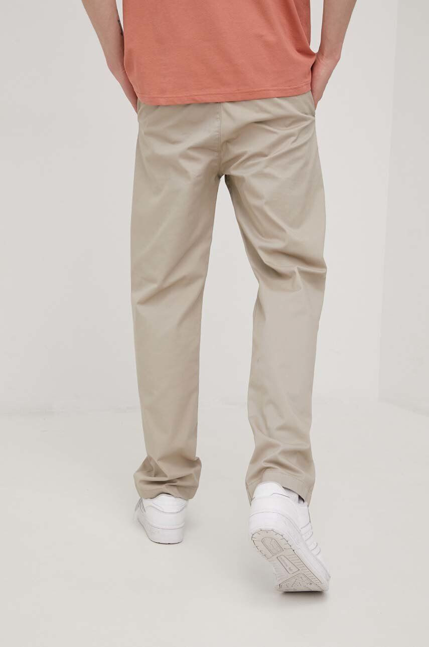 Lee pantaloni barbati culoarea gri cu fason chinos - Pled.ro