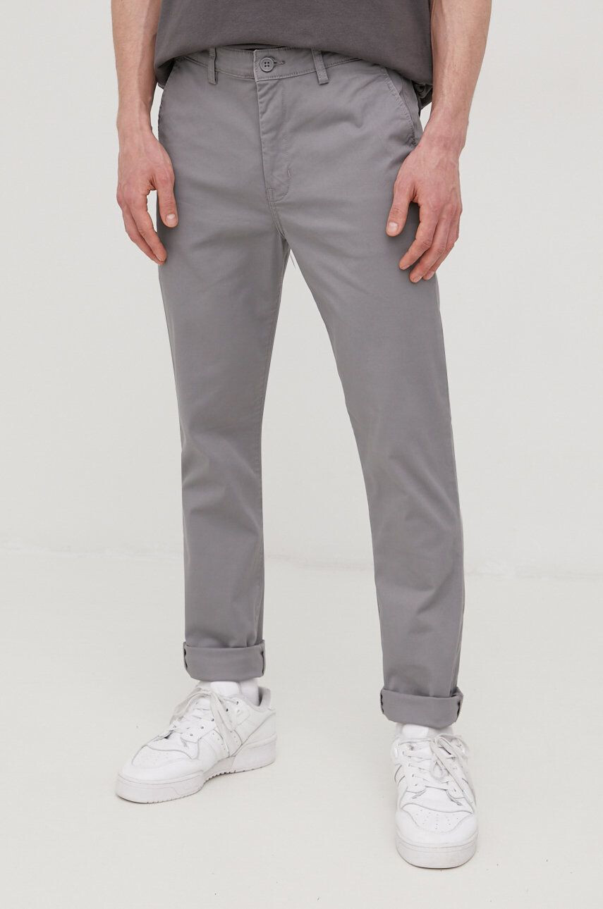 Lee pantaloni Slim Chino Steel Grey - Pled.ro