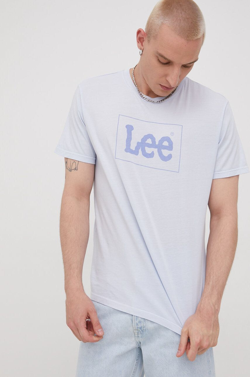 Lee tricou din bumbac - Pled.ro