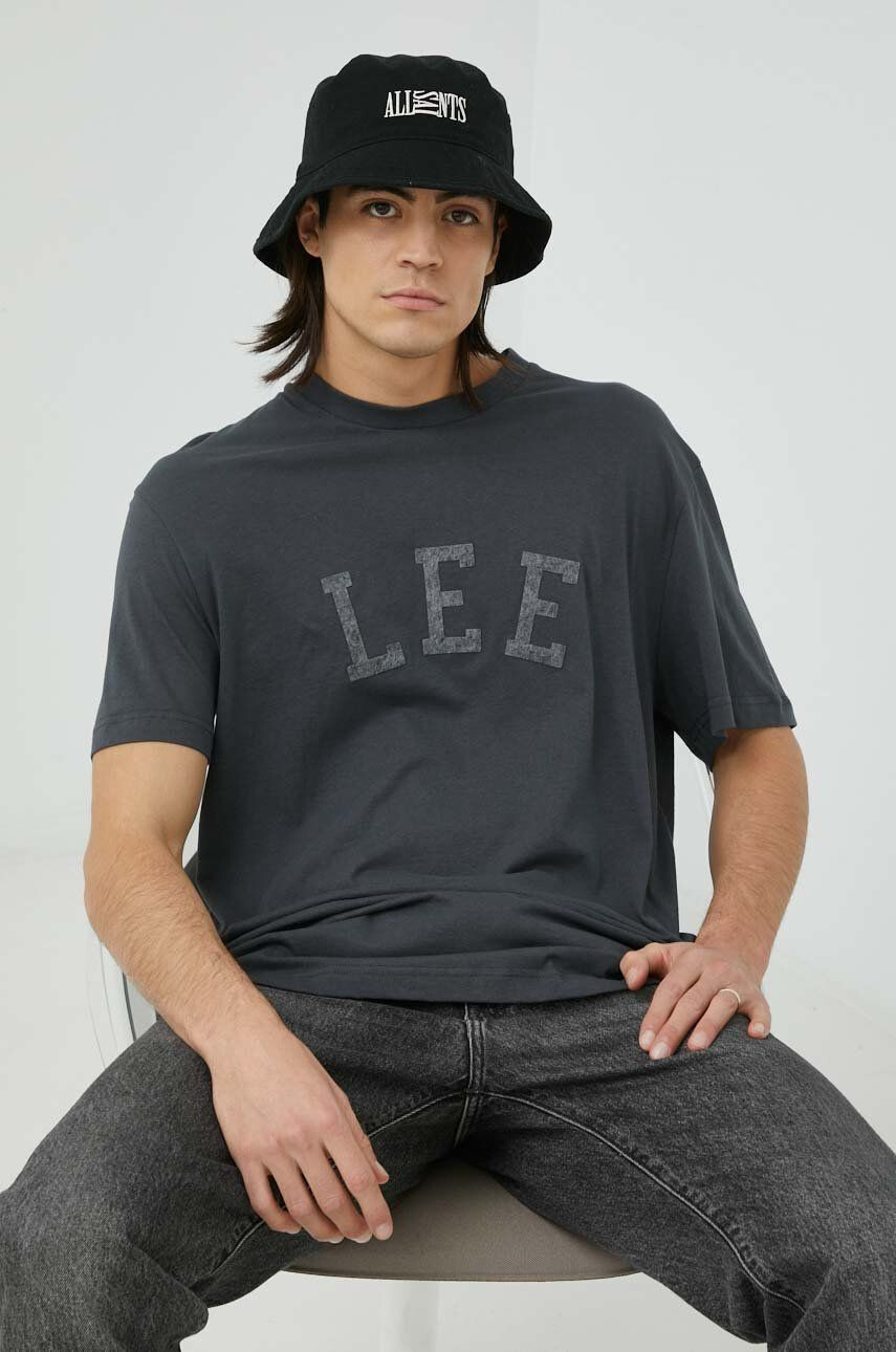 Lee tricou din bumbac - Pled.ro