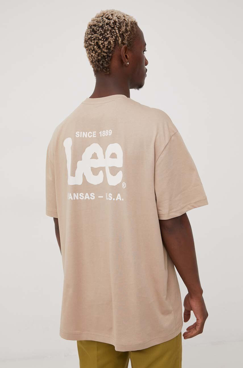 Lee tricou din bumbac - Pled.ro