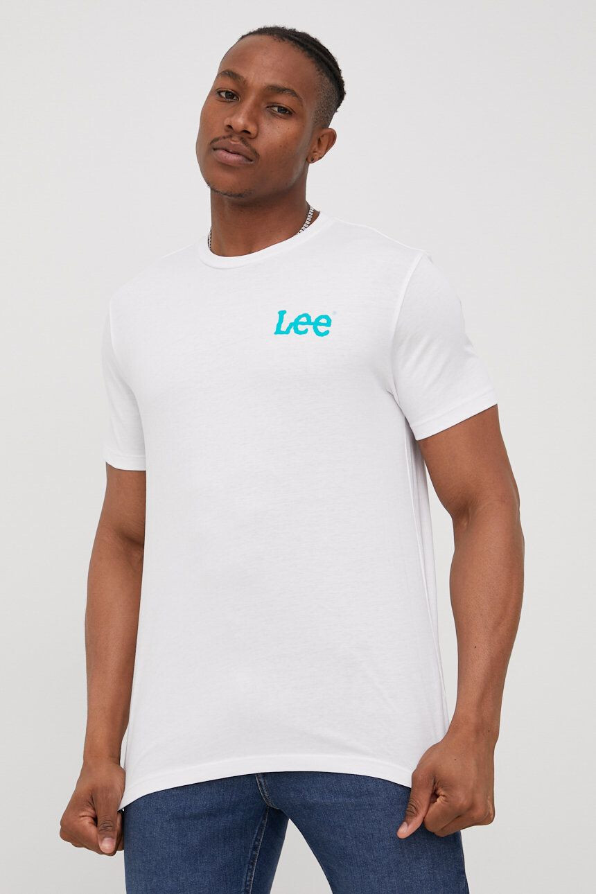 Lee tricou din bumbac - Pled.ro