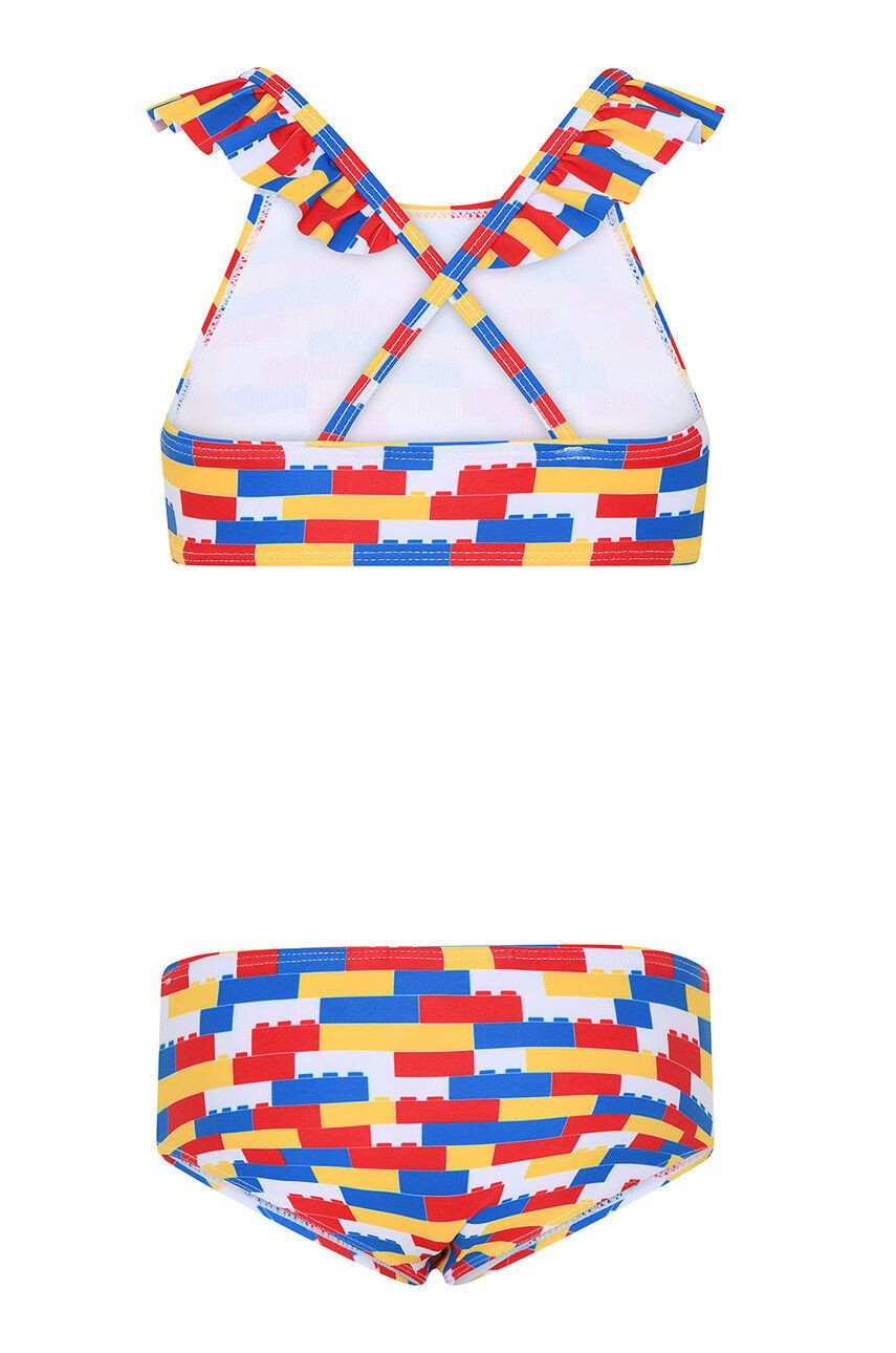 Lego Wear costum de baie copii culoarea rosu - Pled.ro