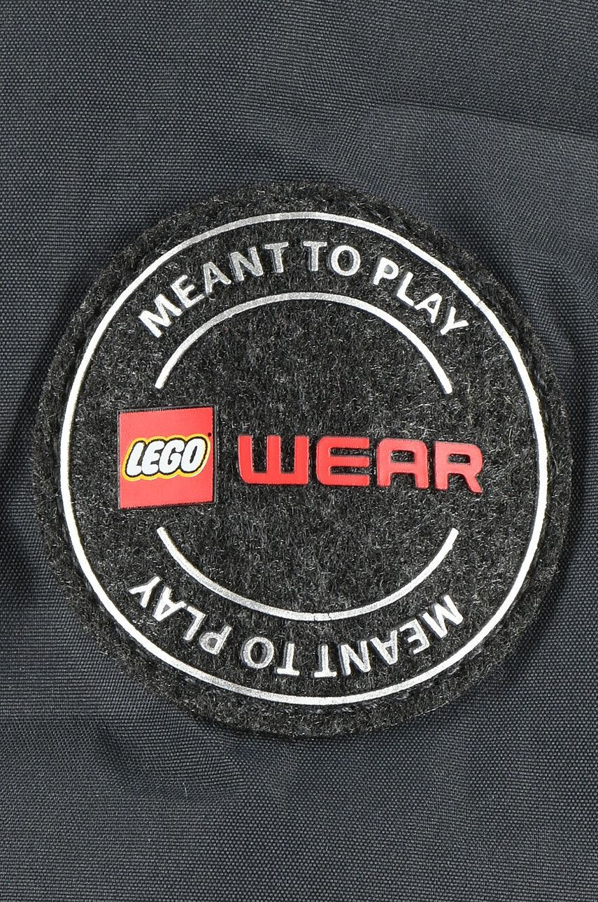 Lego Wear geaca copii culoarea gri - Pled.ro