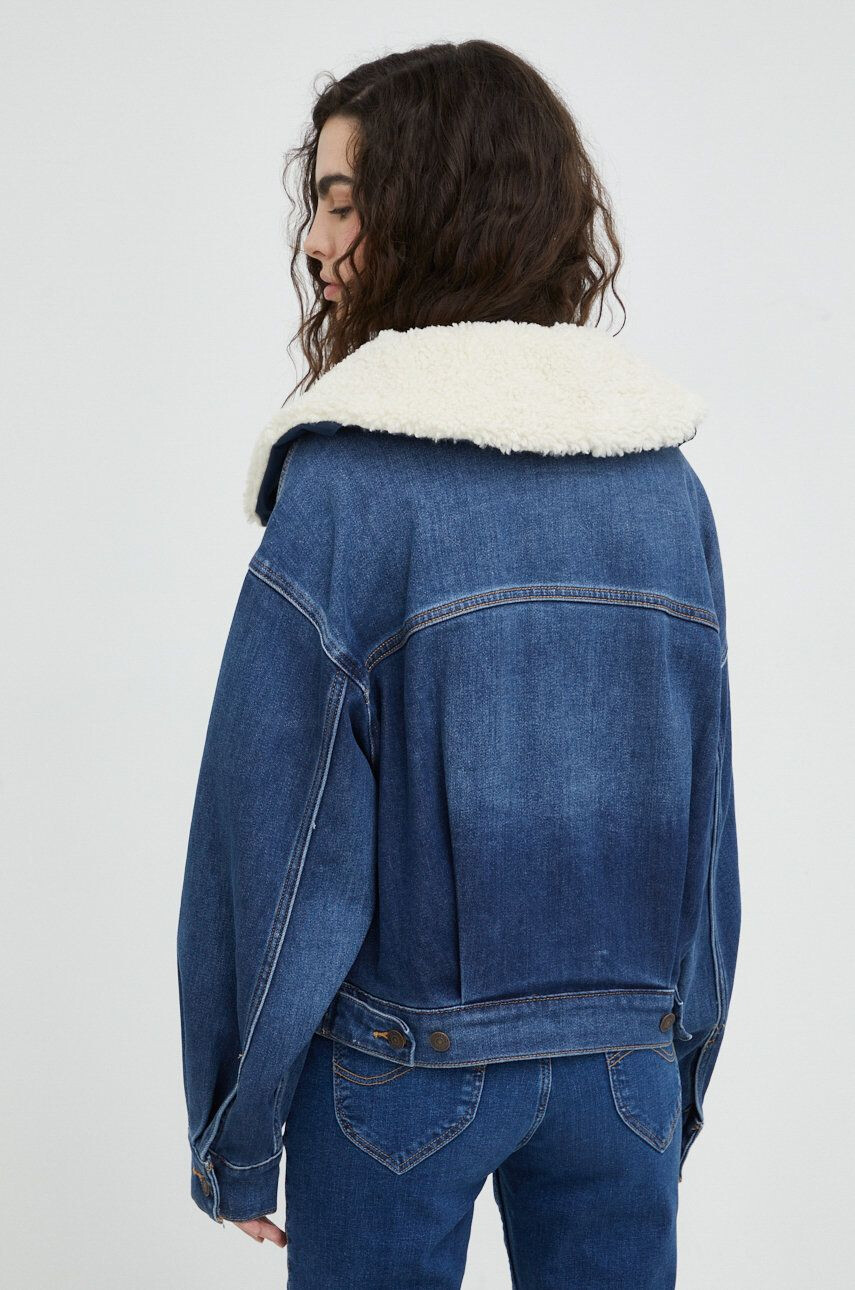 Levi's culoarea albastru marin de tranzitie - Pled.ro