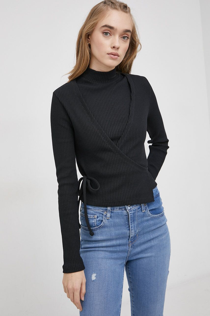 Levi's Bluză femei culoarea negru - Pled.ro