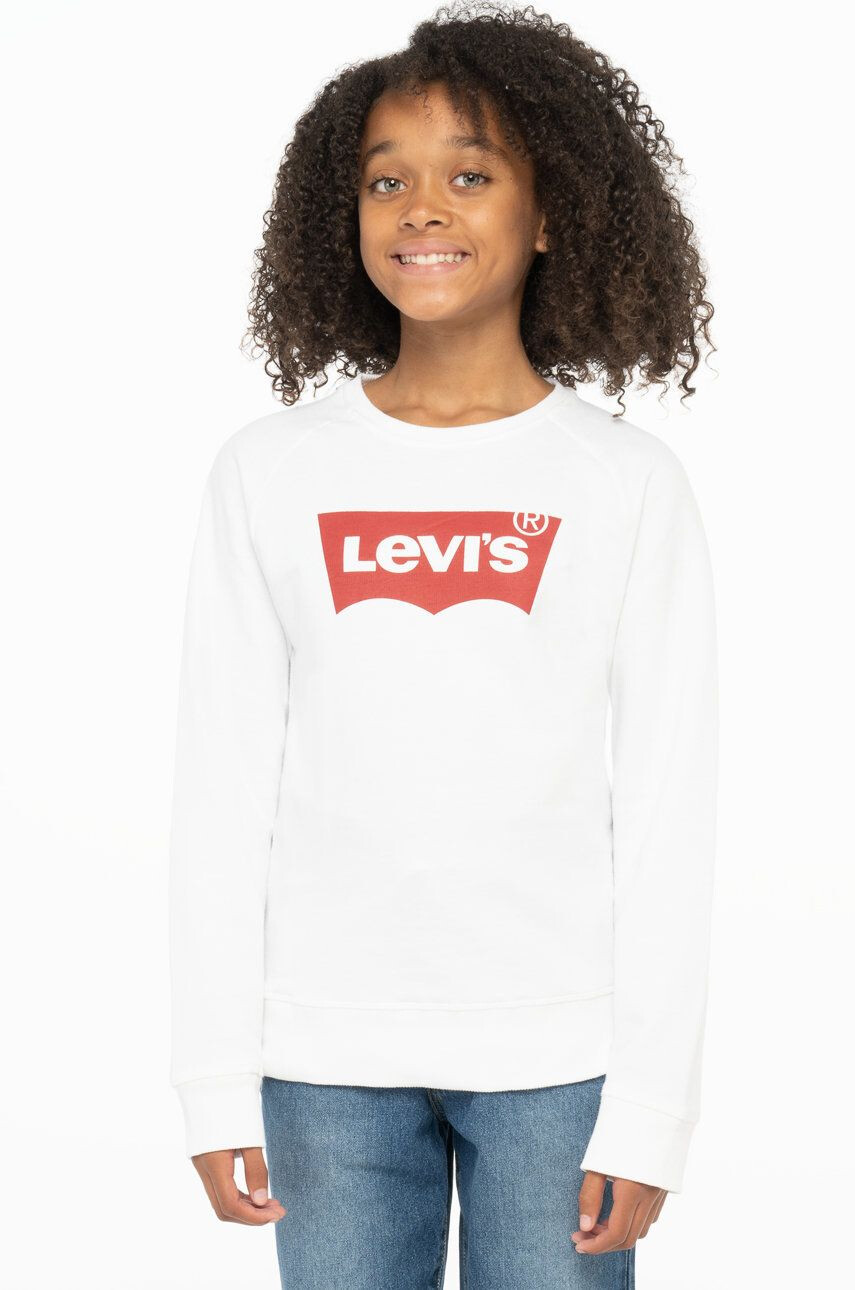 Levi's bluza copii culoarea roz cu imprimeu - Pled.ro