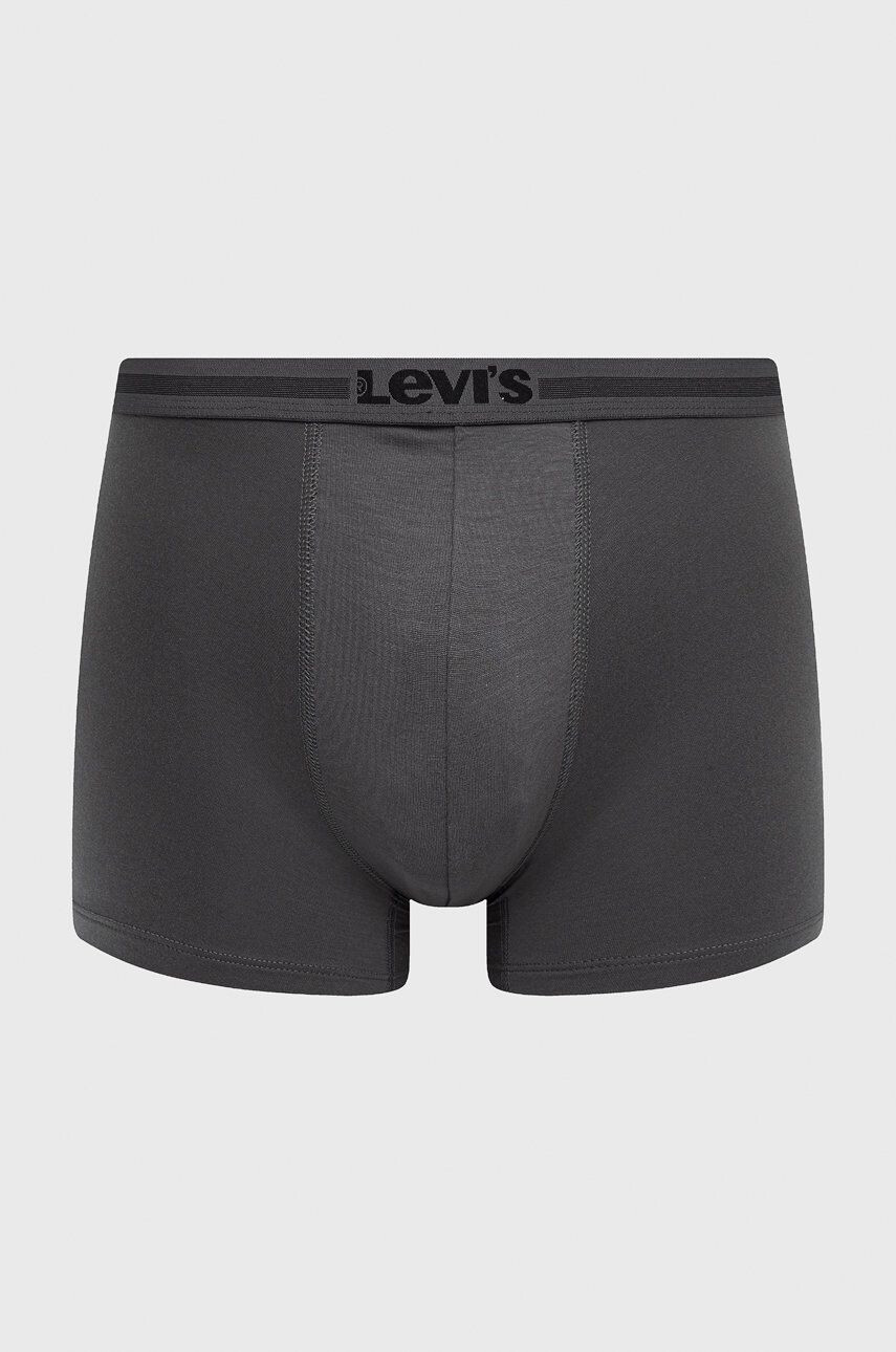 Levi's boxeri (2-pack) barbati culoarea gri - Pled.ro