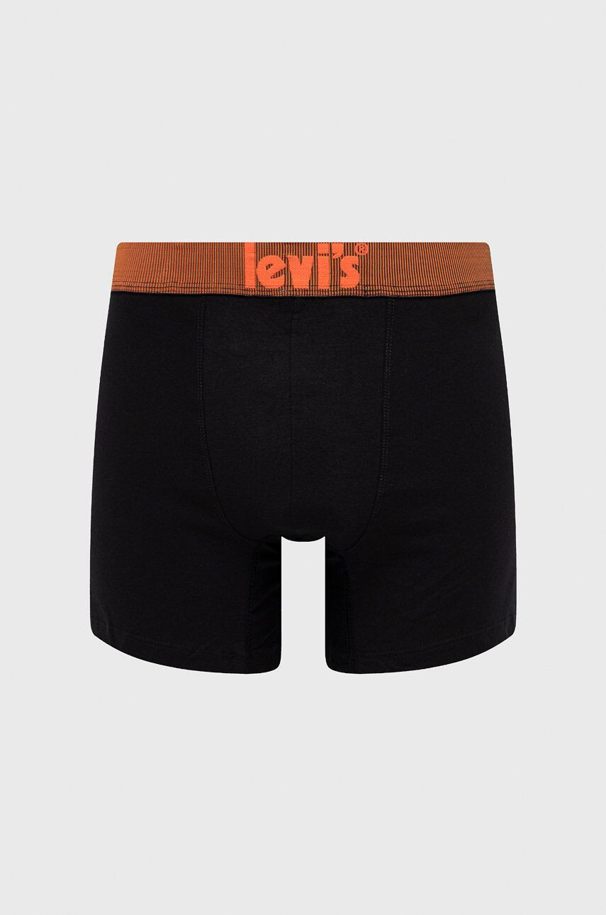 Levi's boxeri 2-pack barbati culoarea negru - Pled.ro